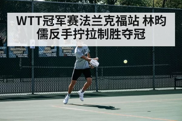 WTT冠军赛法兰克福站 林昀儒反手拧拉制胜夺冠