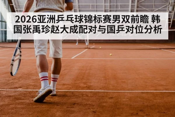 2026亚洲乒乓球锦标赛男双前瞻 韩国张禹珍赵大成配对与国乒对位分析